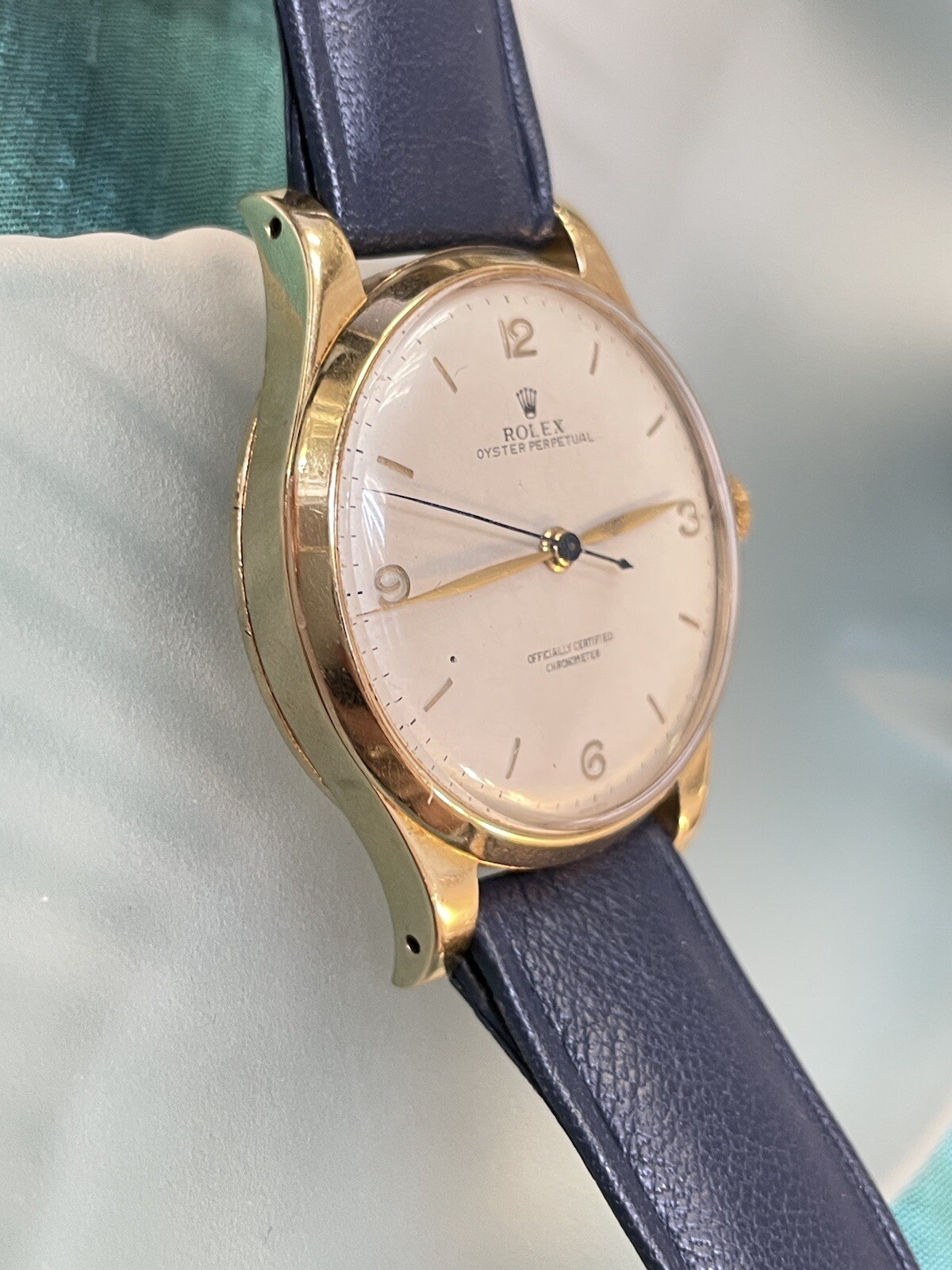 36mm Vintage 18k Gold Rolex Watch eBay