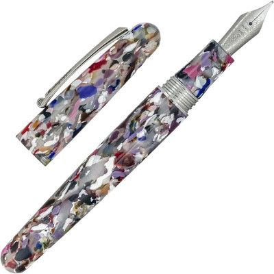 Montegrappa Elmo Ambiente Fountain Pen Kaleido/Red (EF) NIB Extra Fine