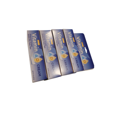 SET OF 4 Natureplex Vitamin A & D Cream Moisturizer For Dry & Flaky Skin 1.5 oz