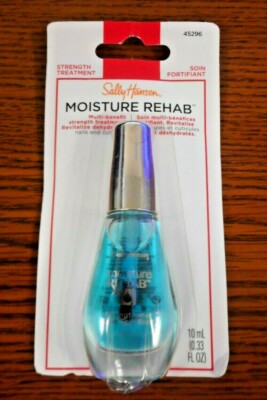 LOT OF 5 SALLY HANSEN 45296 MOISTURE REHAB STRENGTH TREATMENT 0.33oz EACH NIP