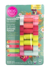 Lip Balm Set Eos Natural Shea for Sensitive Skin 8 Pieces 0.14 oz Each