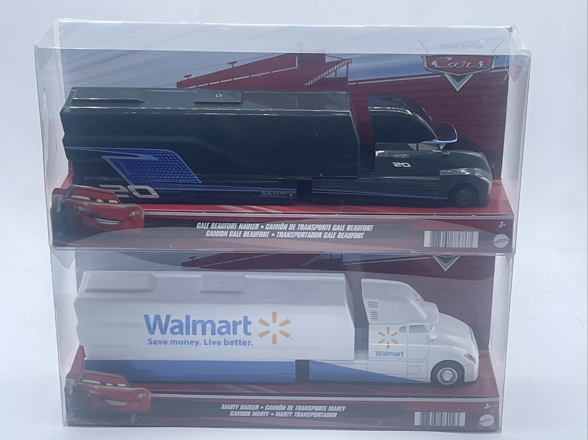 Mattel Disney Pixar Cars MARTY WALMART And GALE BEAUFORT Haulers
