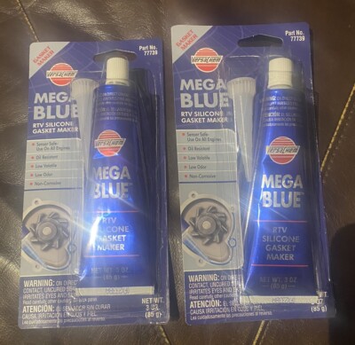 Versachem 77739 Mega Blue Silicone - 3 oz. Lot Of 2.