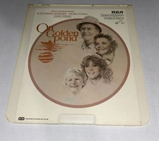 On Golden Pond RCA SelectaVision CED VideoDisc Henry Jane Fonda Hepburn