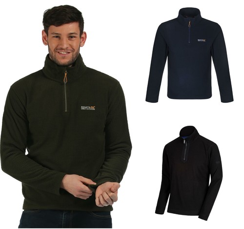 Regatta Mens Elgon Half Zip Lightweight 