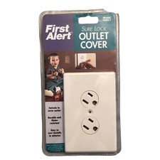 First Alert Outlet Cover Child Safety Power Baby Electrical Plug Model CSOC1
