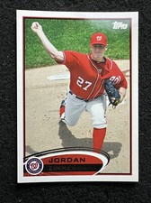 JORDAN ZIMMERMANN #75 2012 Topps Baseball QTY Washington Nationals