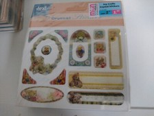CRYSTAL STICKERS FOR SCRAPBOOKING NOSTALGIC/CORNERS/LABELS C 