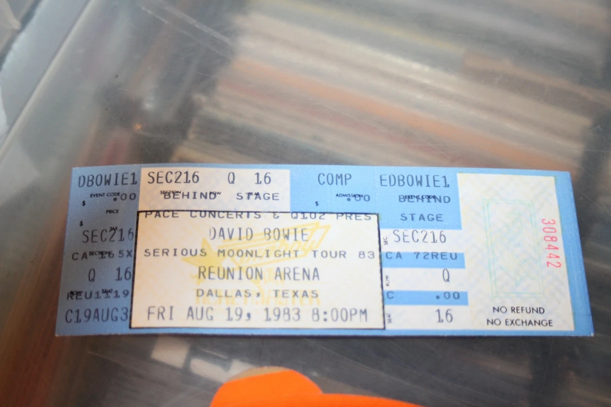 David Bowie Concert Memorabilia for sale | eBay