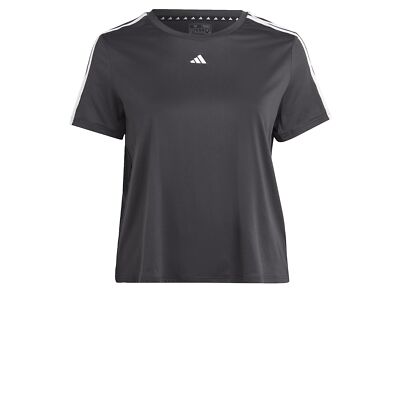 adidas Women's Plus Size AEROREADY Training Essentials 3-Stripes 1X