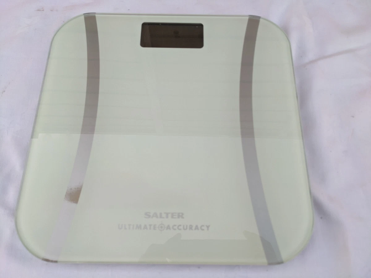 Ultimate Accuracy Electronic Bathroom Scale, White, 40 OFF