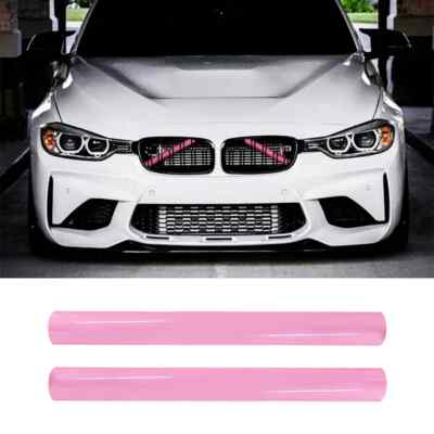 Grill Bar V Brace For BMW F31 F30 3 Series Front Grille Trim Strips Cover Pink