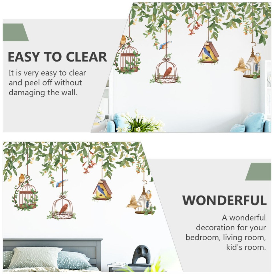 Wall Stickers Vinyl Wall Decals Wall Decor Stickers Floral Wall Decals