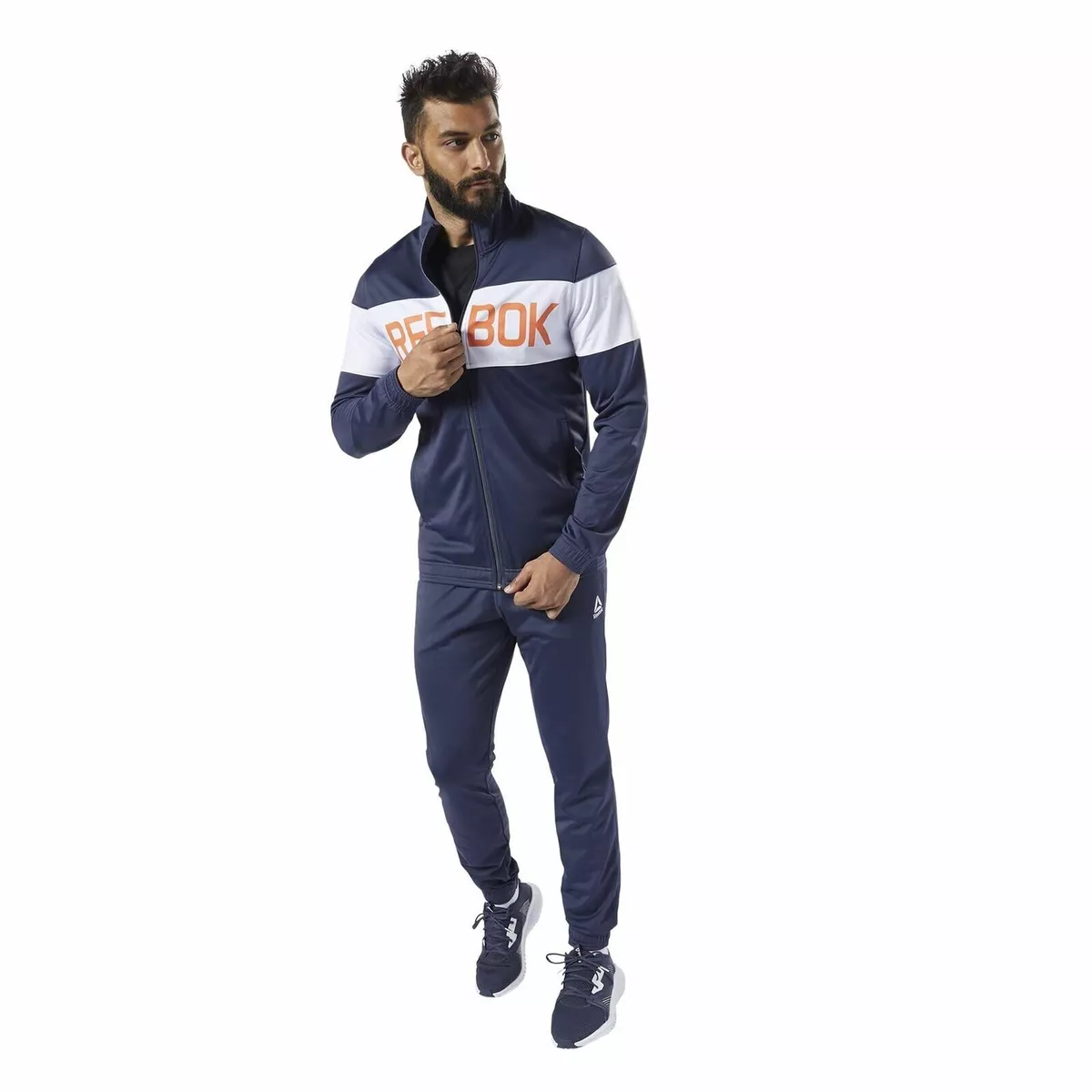 FP8152] Mens Reebok Training Cuffed Tracksuit