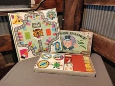 Selchow & Righter Co Go For Broke Spend a Million Vintage Board Games *In Box*