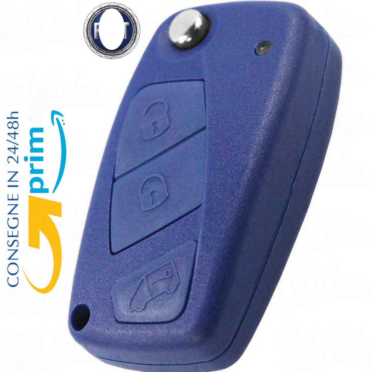 GOMMINO CHIAVE TASTI TELECOMANDO Per FIAT DUCATO DOBLO - Foto 7