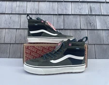 Vans SK8 HI MTE 2 Utility Pop White/Black/Green Sneaker Shoe Boots Men Size 8.5