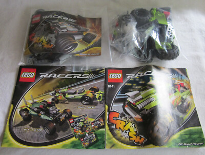 LEGO Racers 8141 Off Road Power + 8137 Booster Beast