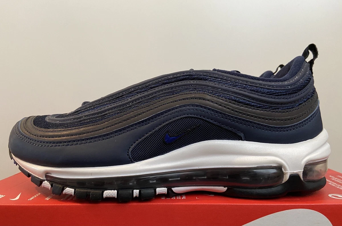 Air Max 97 Men&#039;s Sz 7 Obsidian White Black NoLid | eBay