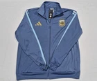 Adidas AFA  Mens Argentina National Team Track  Soccer Football  Jacket JZ6289