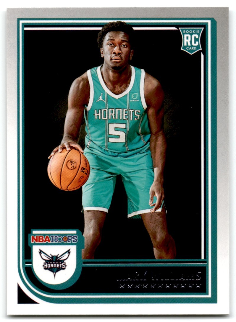 2022-23 Panini Hoops Mark Williams Rookie Charlotte Hornets #245