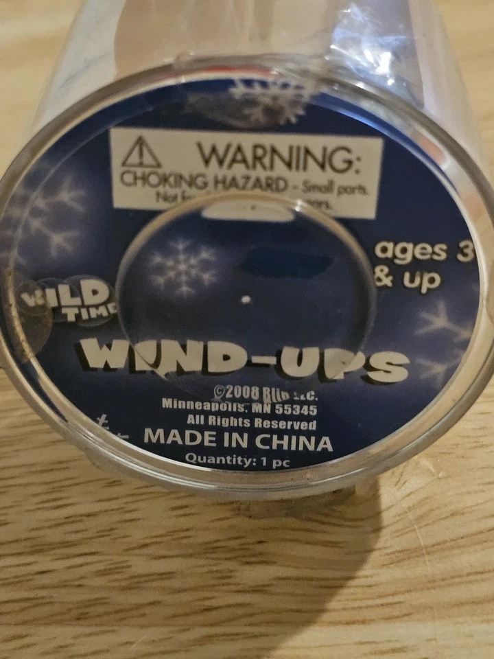 Wild Time WIND-UPS 红色摩托车玩具 2008 Blip LLC。 20046 全新未拆封 — 第 4/4 张图片