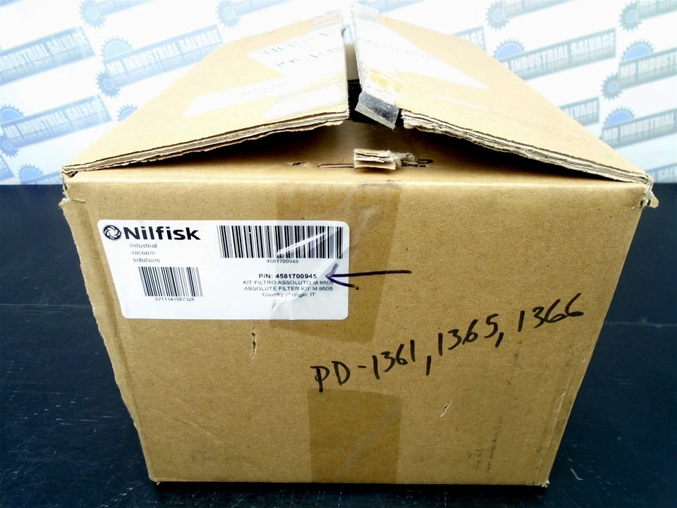 NILFISK - 4581700945 - M.9505 - Z8 17262 HEPA UPSTREAM ABSOLUTE FILTER Kit NEW - Image 2 of 4