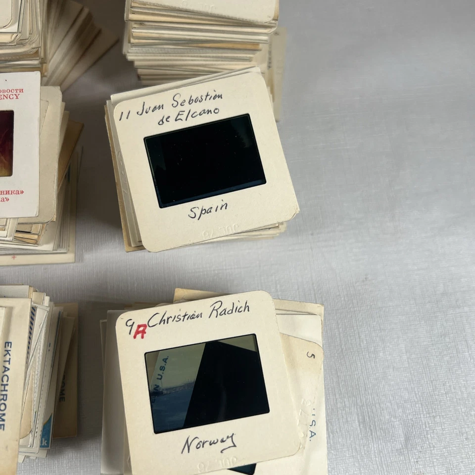 Lote de 641 fotos Kodachrome 35mm filme slide família, casa, viagem 1960-1980 - Imagem 2 de 4