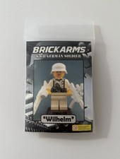 *MOLTO RARO* 2010 Brickarms personalizzato soldato militare tedesco Guglielmo