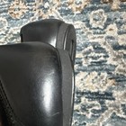 Gucci Black Leather Ballet Flats Women's 7.5 Logo Accent Comfort Slip On Shoes — photo 7
