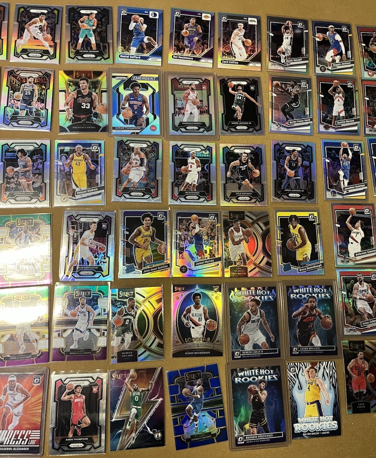 Lot Of 485 NBA Basketball Cards - All Numbered, Autos, Parallels, Inserts Or RCs view 10