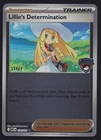 Pokémon TCG Lillie's Determination 119/132 STAFF Stamped Mega Evolution Promo En
