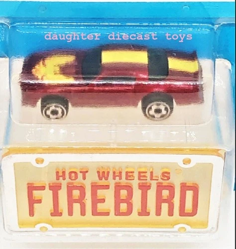 Vintage FIREBIRD Hot Wheels MICRO Park 'N Plates MINT on Card-Ships Worldwide!