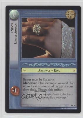 2004 The Lord of the Rings TCG: Reflections 9 Expansion Set Nenya #9R20