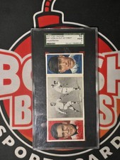 1912 Hassan Triple Folders - T202 Fred Merkle Lawrence Doyle SGC 1 Out At First