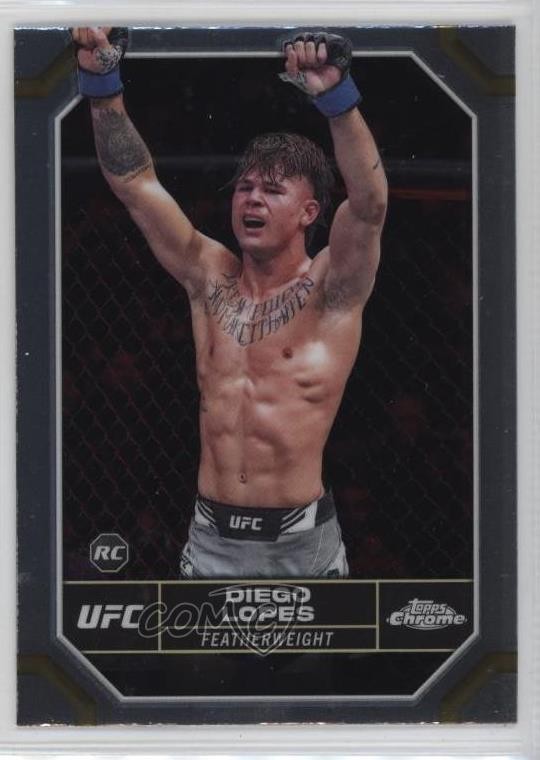 2024 Topps Chrome UFC Diego Lopes #26 7ya
