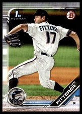 2019 Bowman Draft Evan Fitterer Miami Marlins #BD-68