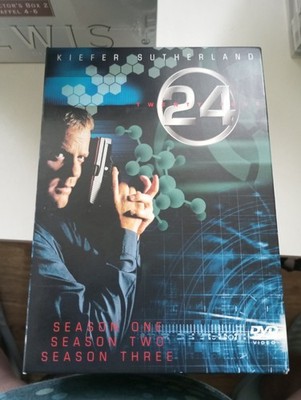 Twenty Four Season One, Two, Three Box DVD