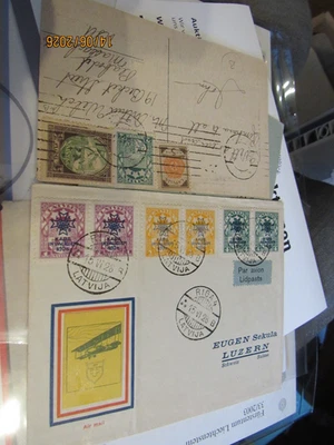 4040/ LETONIA/LITUANIA RECIBOS LOTE ANTES DE 1945 - Imagen 1 de 4