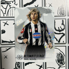 Topps Chrome UEFA Club Competitions Ultimate Stage Pavel Nedvěd Juventus US-43