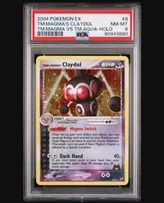 2004 POKEMON EX TEAM MAGMA VS TEAM AQUA #8 TEAM MAGMA'S CLAYDOL-HOLO PSA 8 on eBay