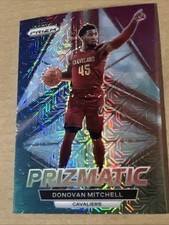 2023-24 Panini Prizm Donovan Mitchell Prizmatic Mojo Prizm /25 SSP Cavaliers #3