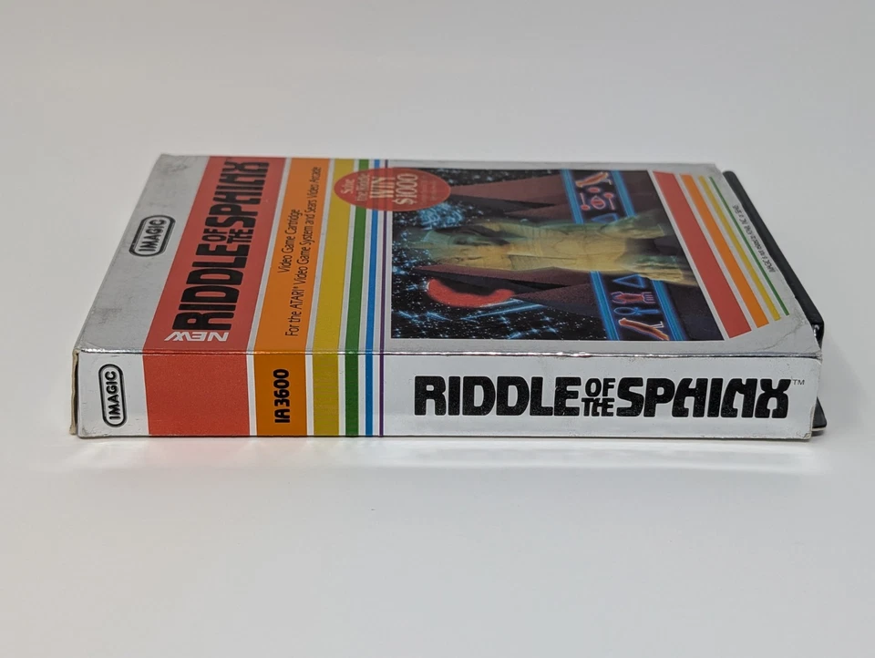 Riddle Of The Sphinx (Atari 2600, 1982) - CIB Complete W/ Reg Card - Image 4 of 4