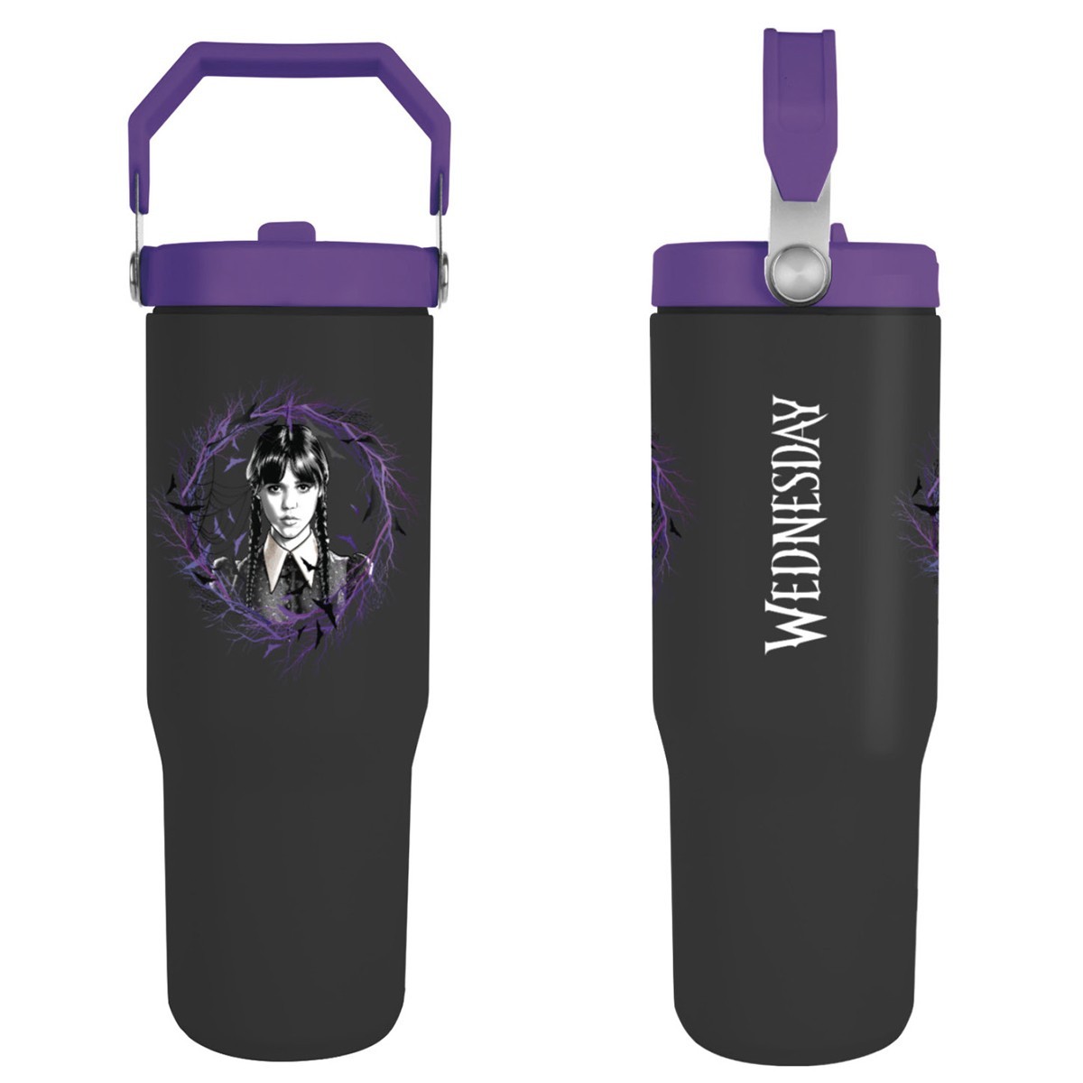 Wednesday Aadams 30oz/900ml Tumbler Mug - Travel Mug, Double-Wall Vacuumed