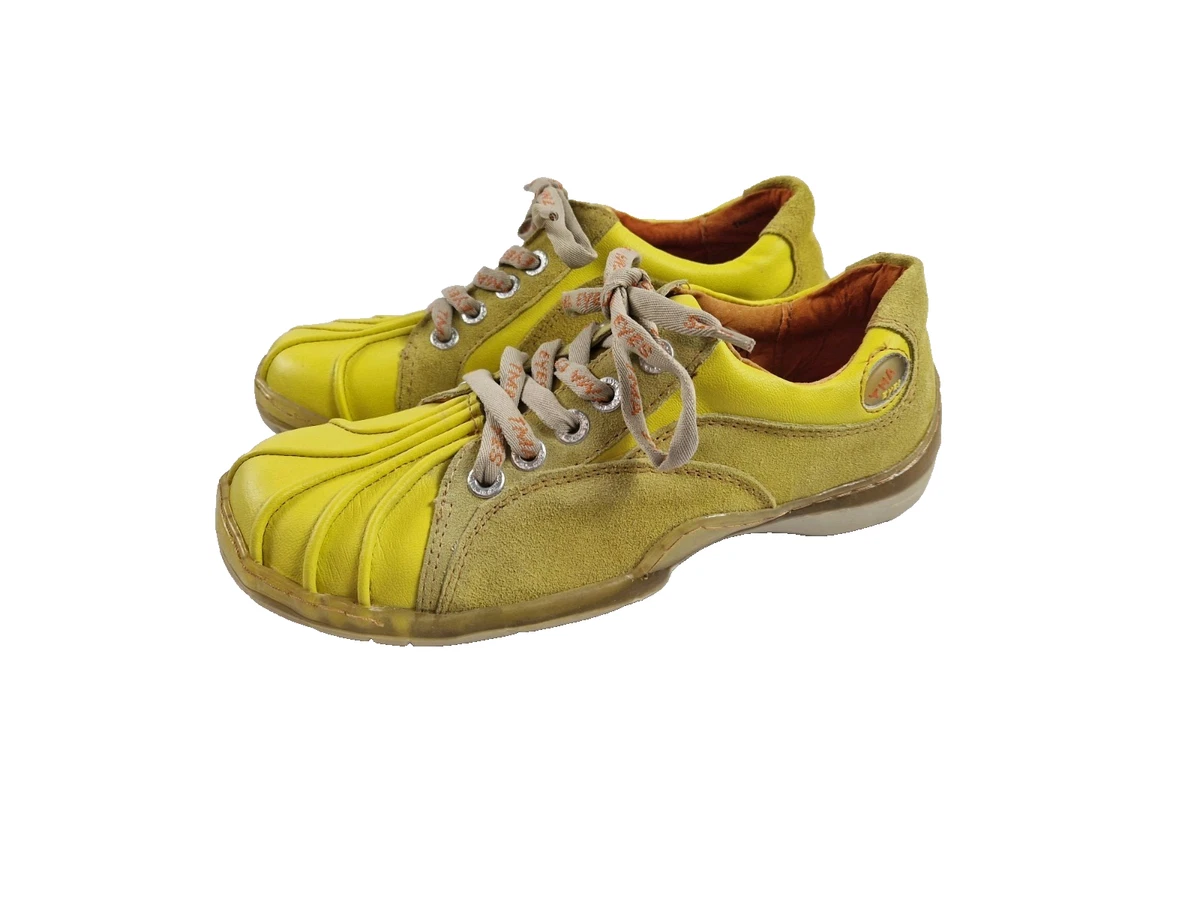 Baskets TMA EYES Femme Cuir Blanc/rouge Taille 38 – Neuves Avec Défauts