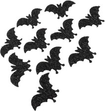 Semme Black Bat Decor Spooky DIY Party Ornament Wall Hanging Craft Accessories