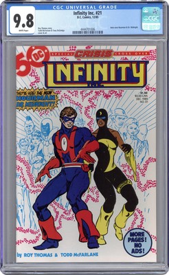 Infinity Inc. #21 CGC 9.8 1985 4444701006