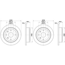 Disque de frein Chevrolet EVANDA