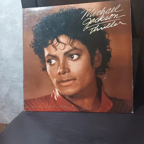 Michael Jackson – Thriller LP Vinyl Record Epic 1982
