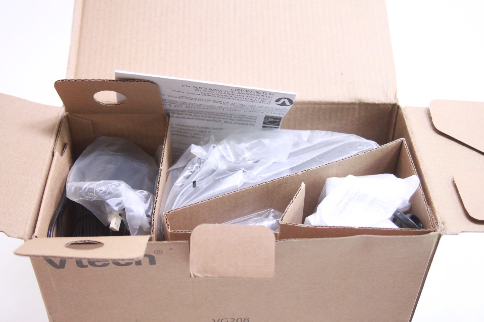 VTECH VG208 DECT 6.0 Corded Cordless Phone Answering Machine Caller ID